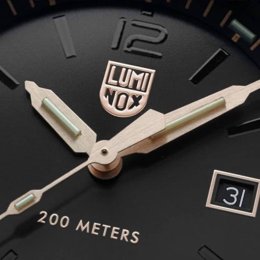 Luminox Sea Series Limited Edition Pacific Diver Black & Gold Watch, 44mm - Image 4