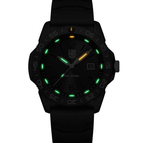 Luminox Sea Series Limited Edition Pacific Diver Black & Gold Watch, 44mm - Image 2