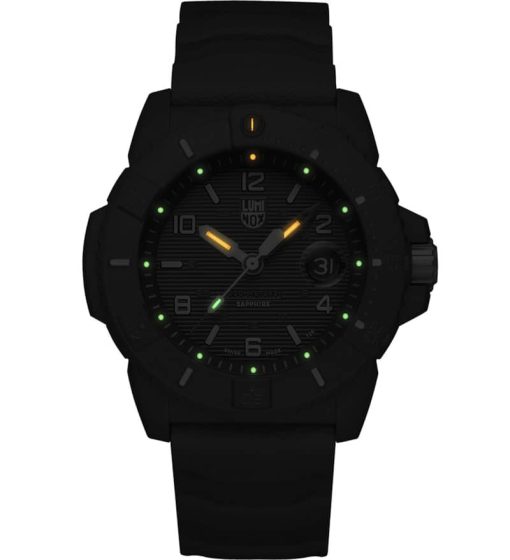 Luminox X Revo Set: Navy Seal 3165 Black Dial 45mm Watch w/ Polarized Sunglasses - Image 4