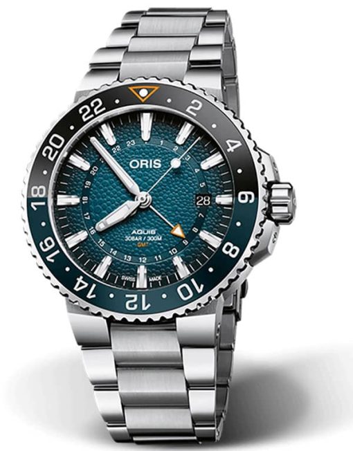 Oris Aquis Limited Edition Whale Shark Blue Dial, Stainless Steel Watch, 43.50mm