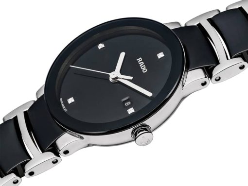 Rado Centrix S Quartz Jubile Black Mens Watch - Image 2
