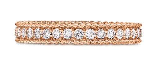 Roberto Coin 18K Rose Gold & Diamond Symphony Princess Ring