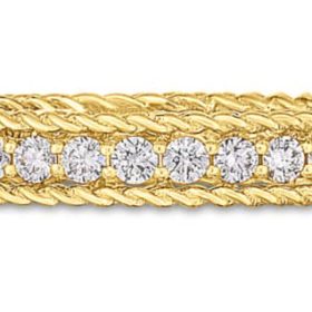 Roberto Coin 18K Yellow Gold & Diamond Symphony Princess Ring