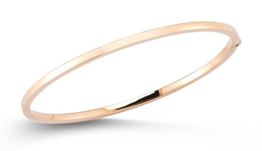 Roberto Coin 18K Rose Gold Oval Bangle