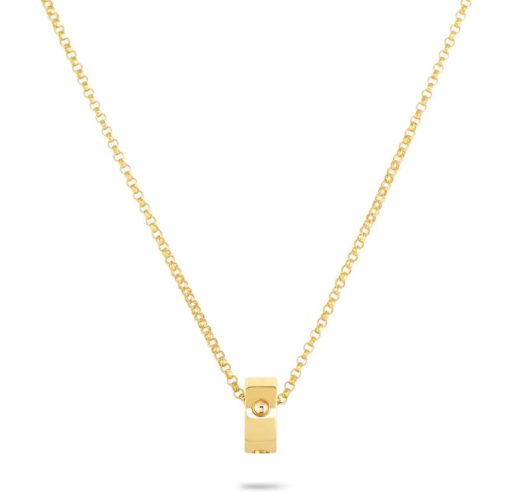Roberto Coin 18KT Yellow Gold Symphony Pois Moi Rondel Pendant