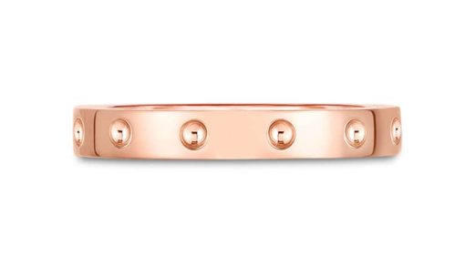Roberto Coin 18KT Rose Gold Symphony Pois Moi Band Ring