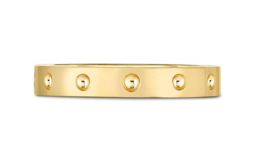 Roberto Coin 18KT Gold Symphony Pois Moi Band Ring