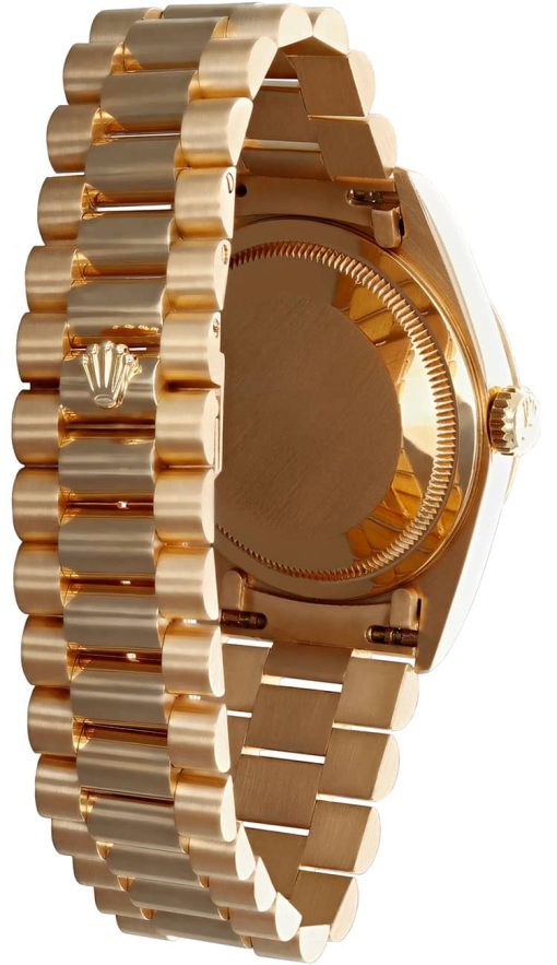 Rolex Pre-Owned Day-Date Presidential Watch, Champagne Diamond Dial, 36mm - Image 3
