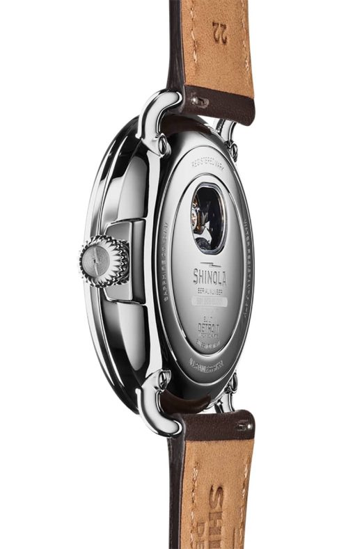 Shinola The Runwell Automatic 45mm Royal Blue Dial Mens Watch - Image 7