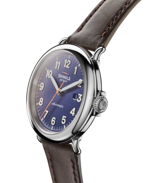 Shinola The Runwell Automatic 45mm Royal Blue Dial Mens Watch - Image 2