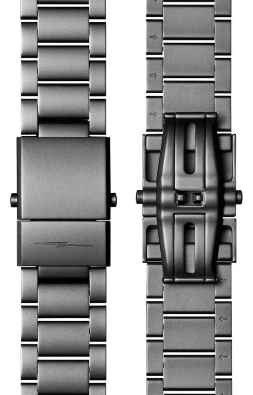 Shinola The Canfield Sport Gunmetal PVD Bracelet, Black Dial Watch, 45mm - Image 5