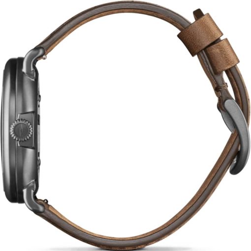 Shinola The Runwell Petoskey Stone Dial British Tan Leather Strap Watch, 41mm - Image 3