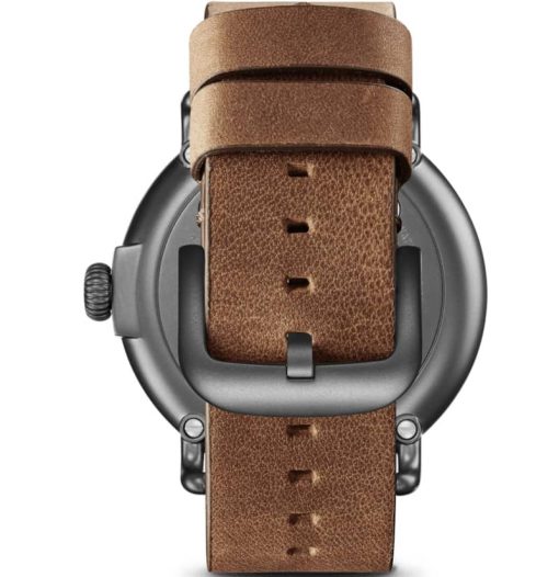 Shinola The Runwell Tan Leather Strap Watch, Dark Green Dial, 47mm - Image 5