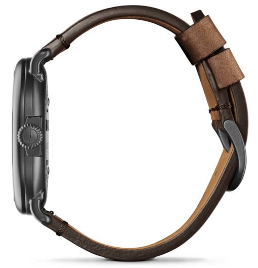 Shinola The Runwell Tan Leather Strap Watch, Dark Green Dial, 47mm - Image 3