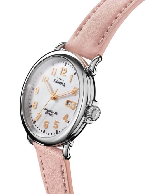 Shinola The Runwell 41mm Mother Of Pearl Dial Womens Watch - Image 2