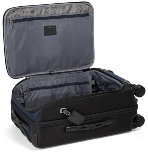 TUMI Merge Navy/Black International Expandable Front Lid 4 Wheeled Carry-On - Image 2