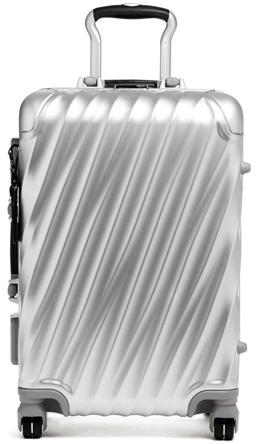 TUMI 19 Degree Aluminum Silver International Expandable Carry-On