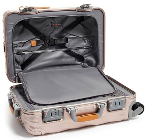 TUMI 19 Degree Aluminum Texture Blush International 4 Wheeled Carry-On - Image 3