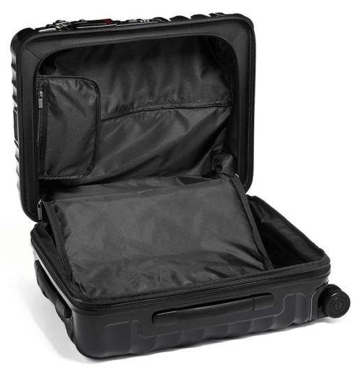 TUMI 19 Degree Black Continental Expandable 4 Wheeled Carry-On - Image 3