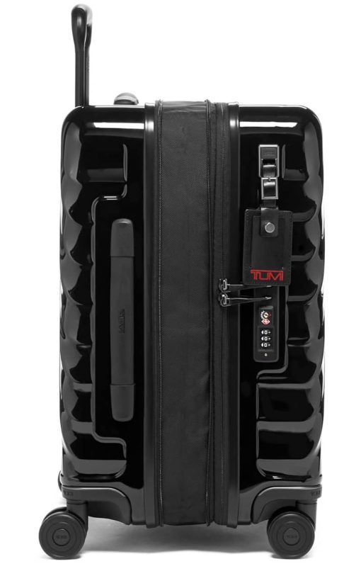 TUMI 19 Degree Black Continental Expandable 4 Wheeled Carry-On - Image 4
