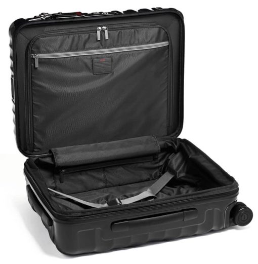 TUMI 19 Degree Black Continental Expandable 4 Wheeled Carry-On - Image 2
