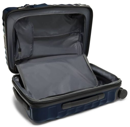 TUMI 19 Degree Navy International Expandable 4 Wheeled Carry-On - Image 3