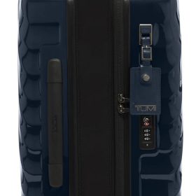 TUMI 19 Degree Navy International Expandable 4 Wheeled Carry-On - Image 4