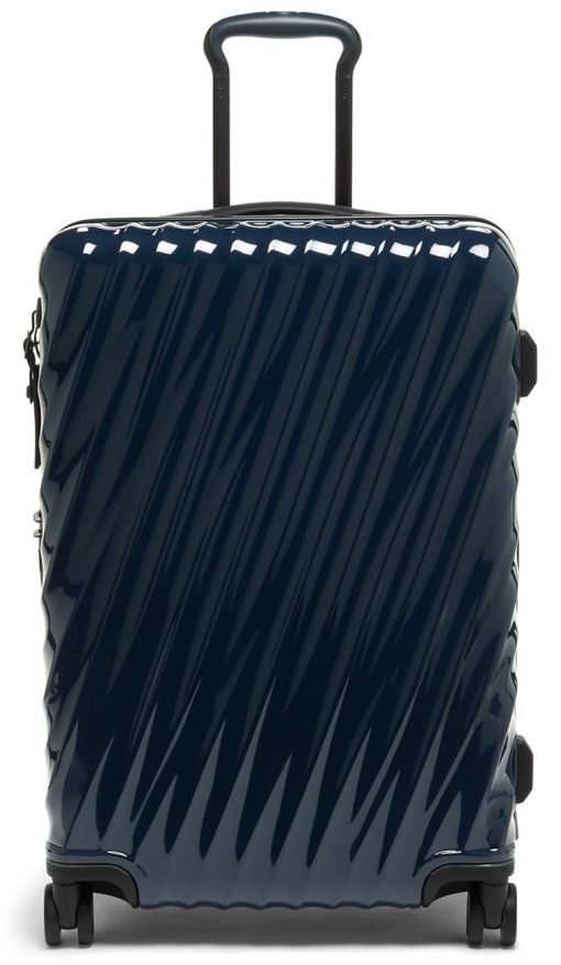 TUMI 19 Degree Navy Short Trip Expandable 4 Wheeled Packing Case