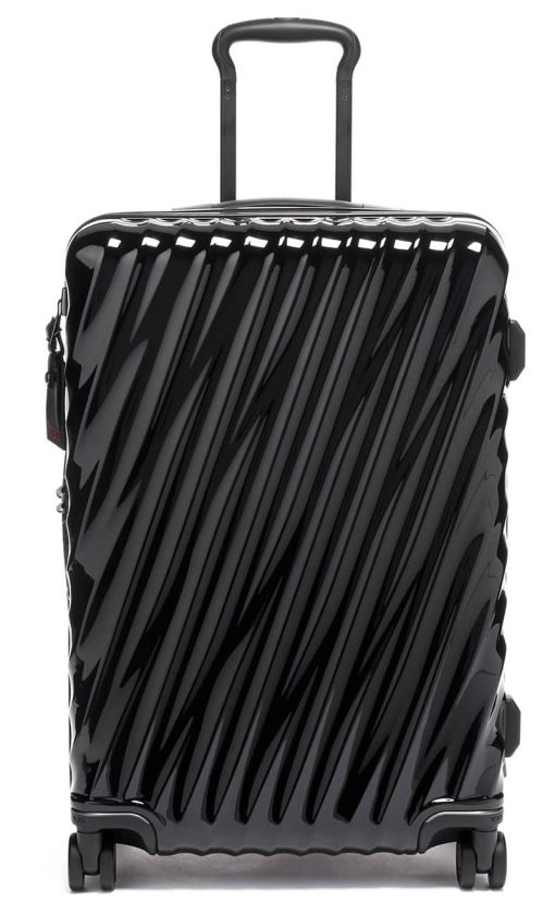 TUMI 19 Degree Black Short Trip Expandable 4 Wheeled Packing Case