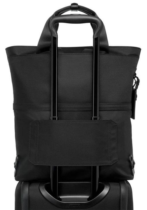 TUMI Alpha 3 Black Tote Backpack - Image 5