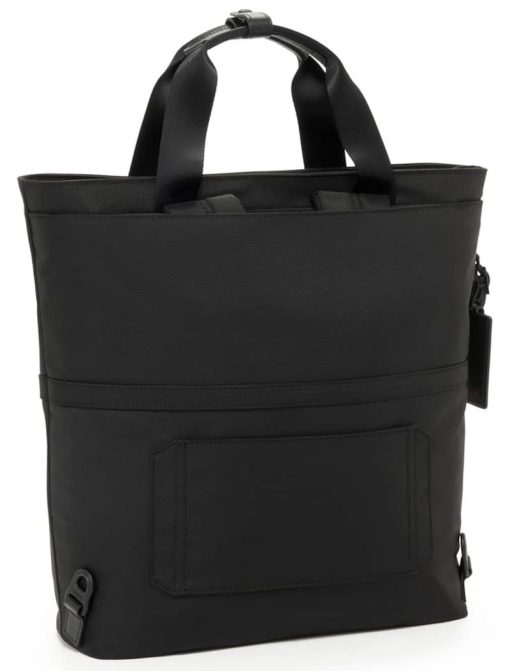 TUMI Alpha 3 Black Tote Backpack - Image 4