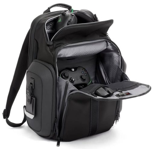 TUMI Alpha Bravo Black Esports Pro Large Backpack - Image 2