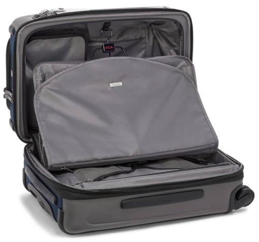 TUMI Alpha Navy/Grey International Dual Access 4 Wheeled Carry-On - Image 2