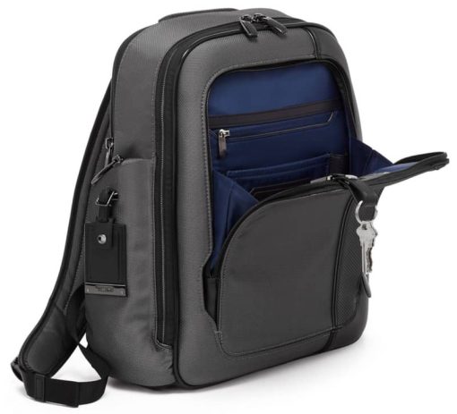 TUMI Arrive Titanium Grey Larson Backpack - Image 3