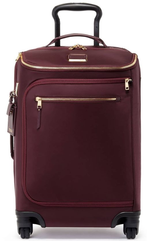 TUMI Voyageur Beetroot/Embossed Li Leger International Carry-On