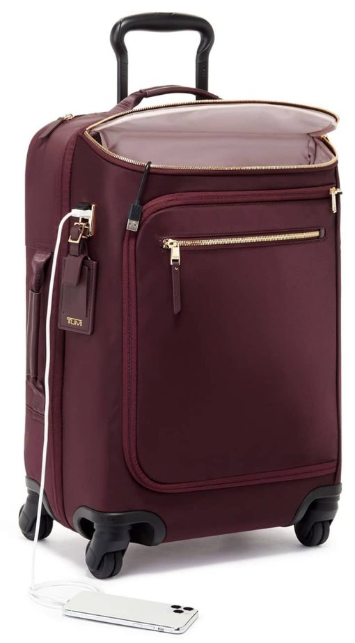 TUMI Voyageur Beetroot/Embossed Li Leger International Carry-On - Image 5
