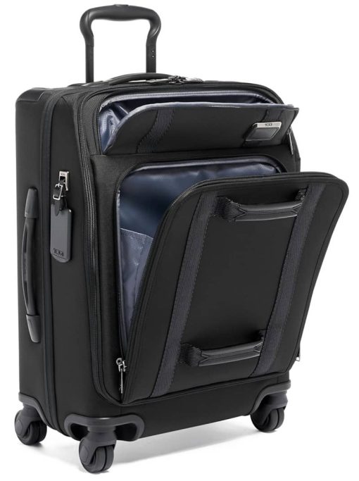 TUMI Merge Black Continental Front Lid 4 Wheeled Carry-On - Image 3