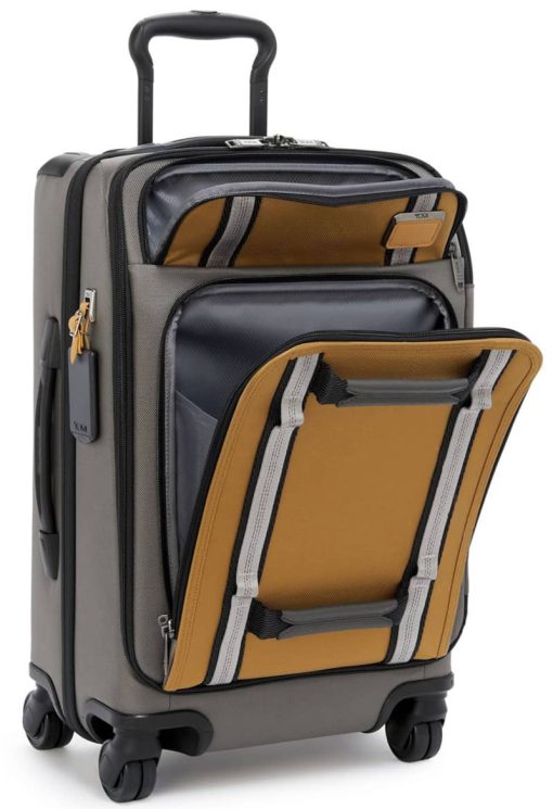 TUMI Merge Golden Brown International Front Lid 4 Wheeled Carry-On - Image 3