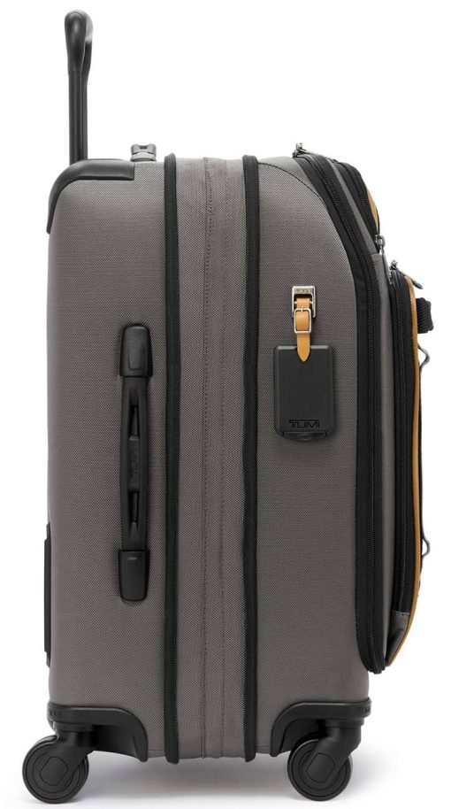 TUMI Merge Golden Brown International Front Lid 4 Wheeled Carry-On - Image 4