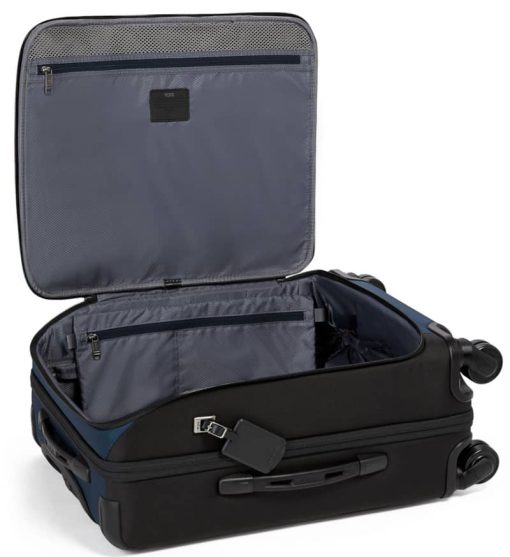 TUMI Merge Navy/Black Continental Front Lid 4 Wheeled Carry-On - Image 2