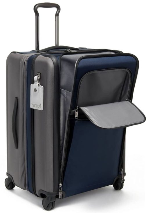 TUMI Alpha Navy/Grey Short Trip Expandable 4 Wheeled Packing Case - Image 4