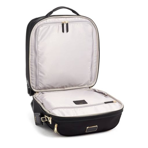 TUMI Voyageur Black/Gold Oxford Compact Carry-on - Image 2