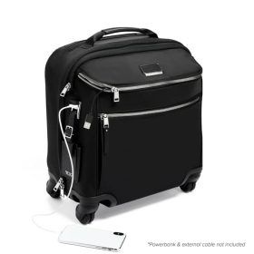 TUMI Voyageur Black/Silver Oxford Compact Carry-On - Image 5