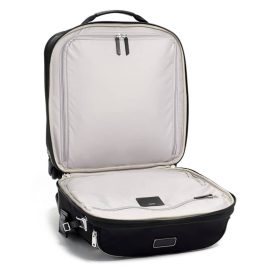 TUMI Voyageur Black/Silver Oxford Compact Carry-On - Image 2