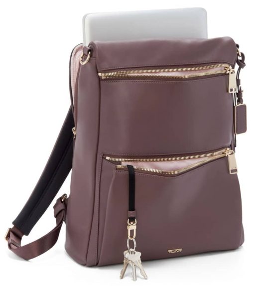 TUMI Voyageur Dark Mauve Liv Backpack/Tote - Image 2