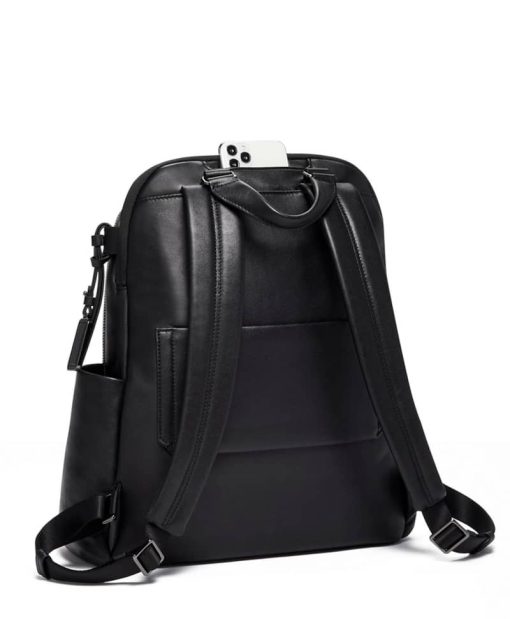 TUMI Voyageur Black/Gunmetal Ruby Backpack - Image 4