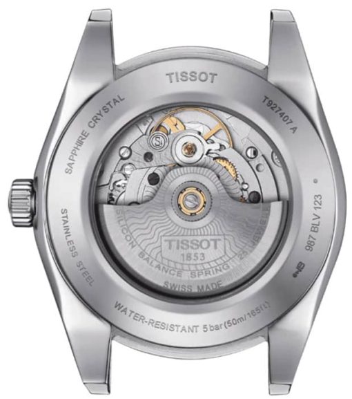Tissot Gentleman Automatic Powermatic 80 Silicum Two-Tone Watch, 40mm - Image 3