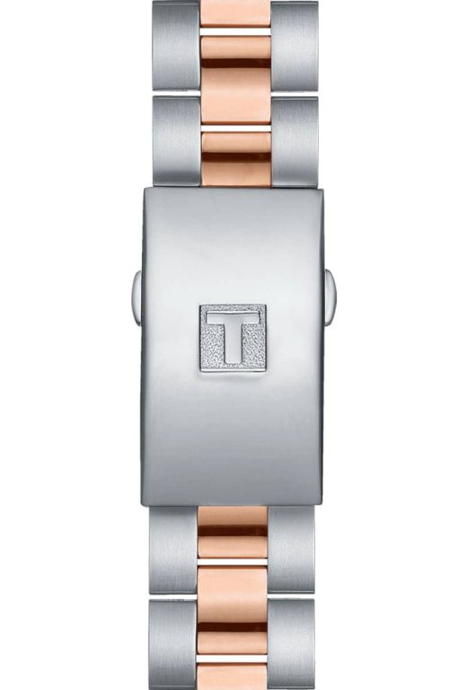 Tissot PR 100 Sport Chic Chronograph Pink MOP Dial Two-Tone Carnation Gold Bracelet Watch, 38mm - Image 2