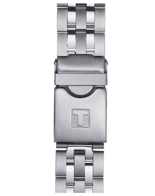 Tissot PRC 200 Chronograph Blue Dial Grey Stainless Steel Bracelet Watch, 42mm - Image 4