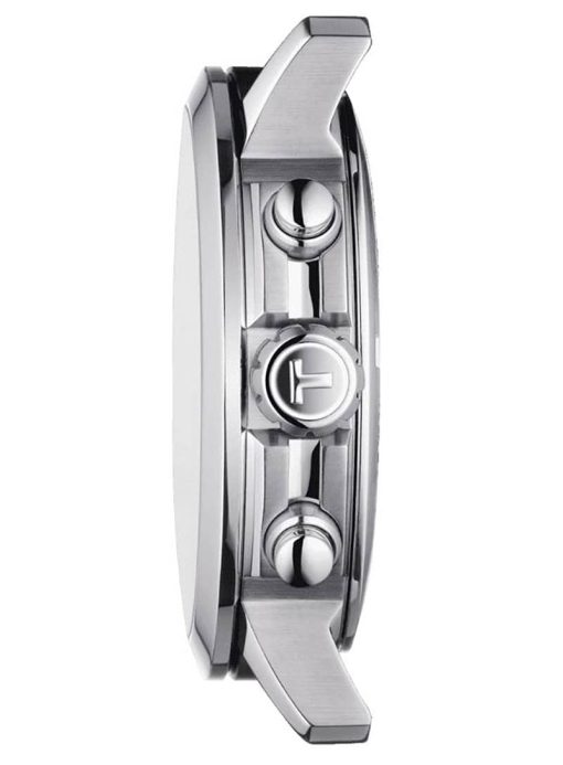 Tissot PRC 200 Chronograph Blue Dial Grey Stainless Steel Bracelet Watch, 42mm - Image 2